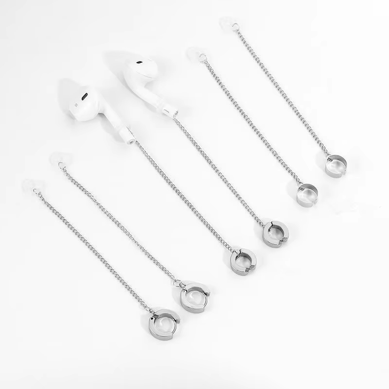 Men Accessories Earrings - BoYuTe 분실 방지 이어 클립 체인