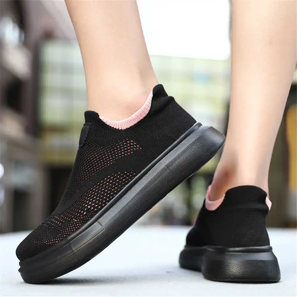 Men Accessories Low Price - 여성용 플랫폼 스타킹 다크 브라운 신발,