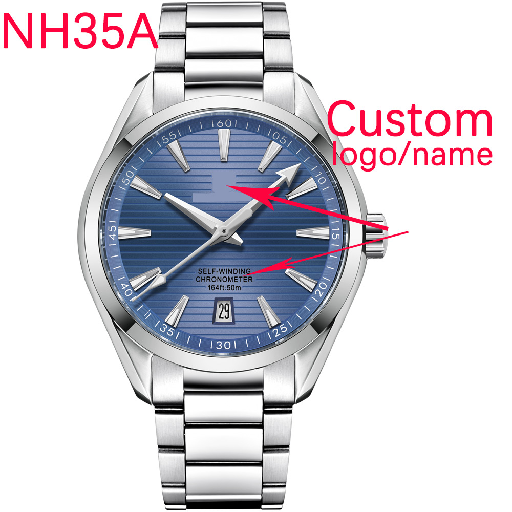 Men Accessories Jewellery - 럭셔리 NH35 무브먼트 커스텀 로고 41mm