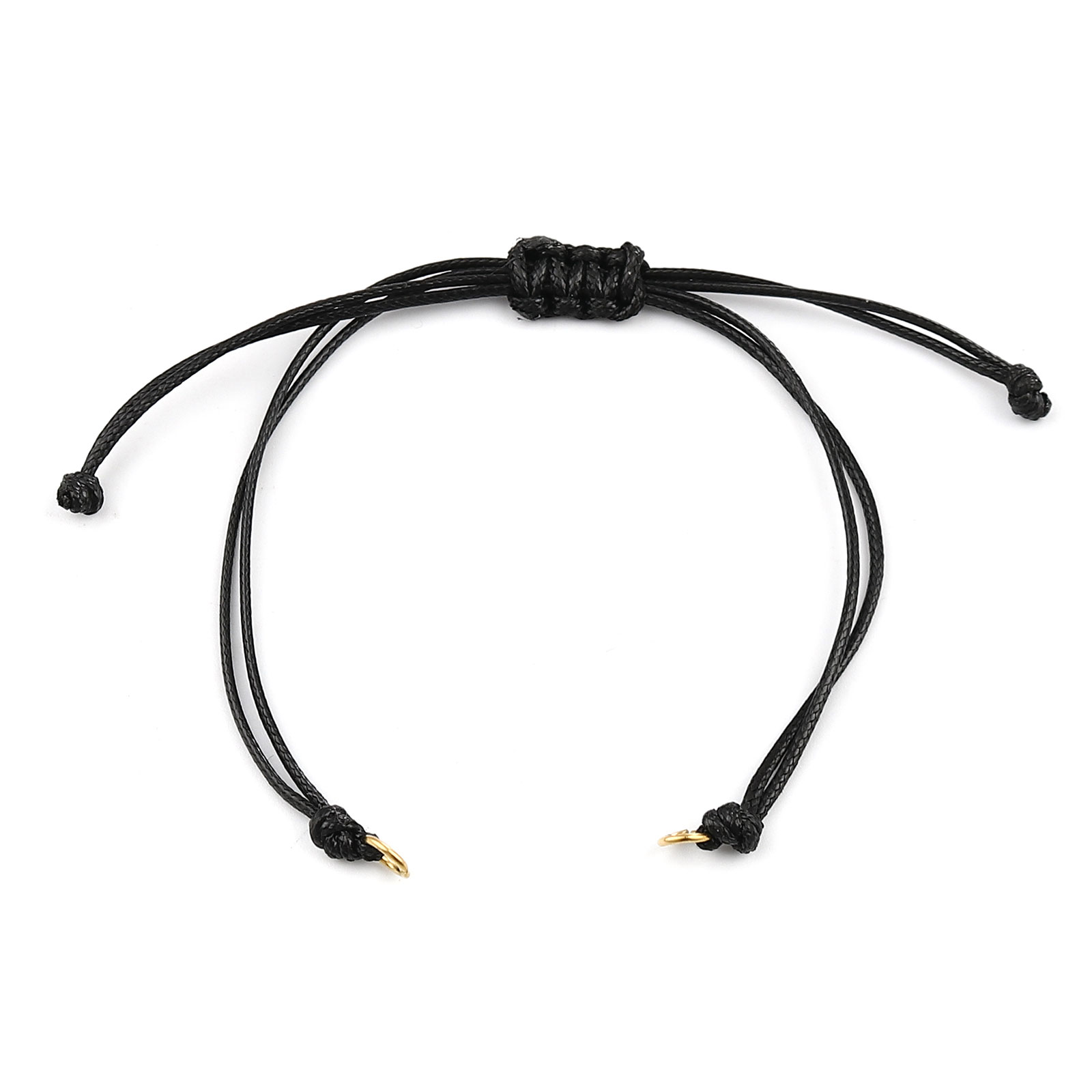 여러 가지 빛깔의 폴리에스테르 꼰 팔찌, 골드 컬러 로 - Men Accessories Jewellery 리뷰 및 가격