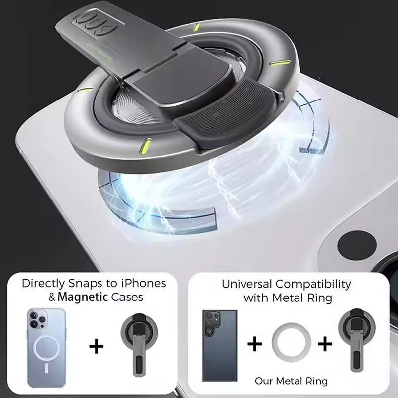 양면 자석 손가락 링 홀더 회전 폰 거치대 다기능 폰  - Men Accessories Jewellery 리뷰 및 가격