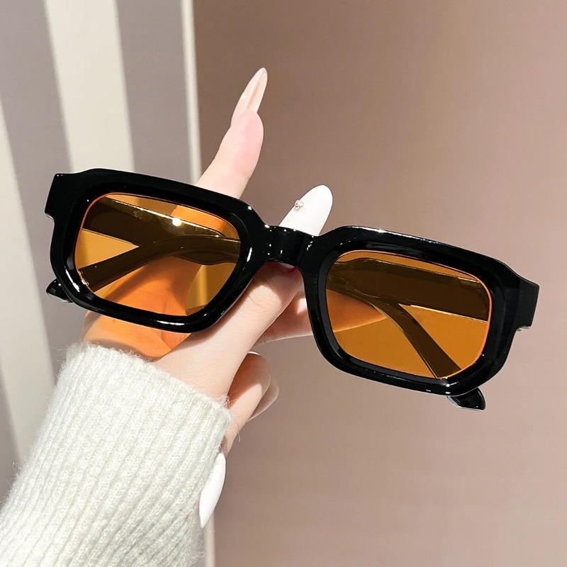 새로운 핫셀링 사각형 스몰 프레임 레트로 패션 선글라스 - Men'S Accessories Glasses 리뷰 및 가격