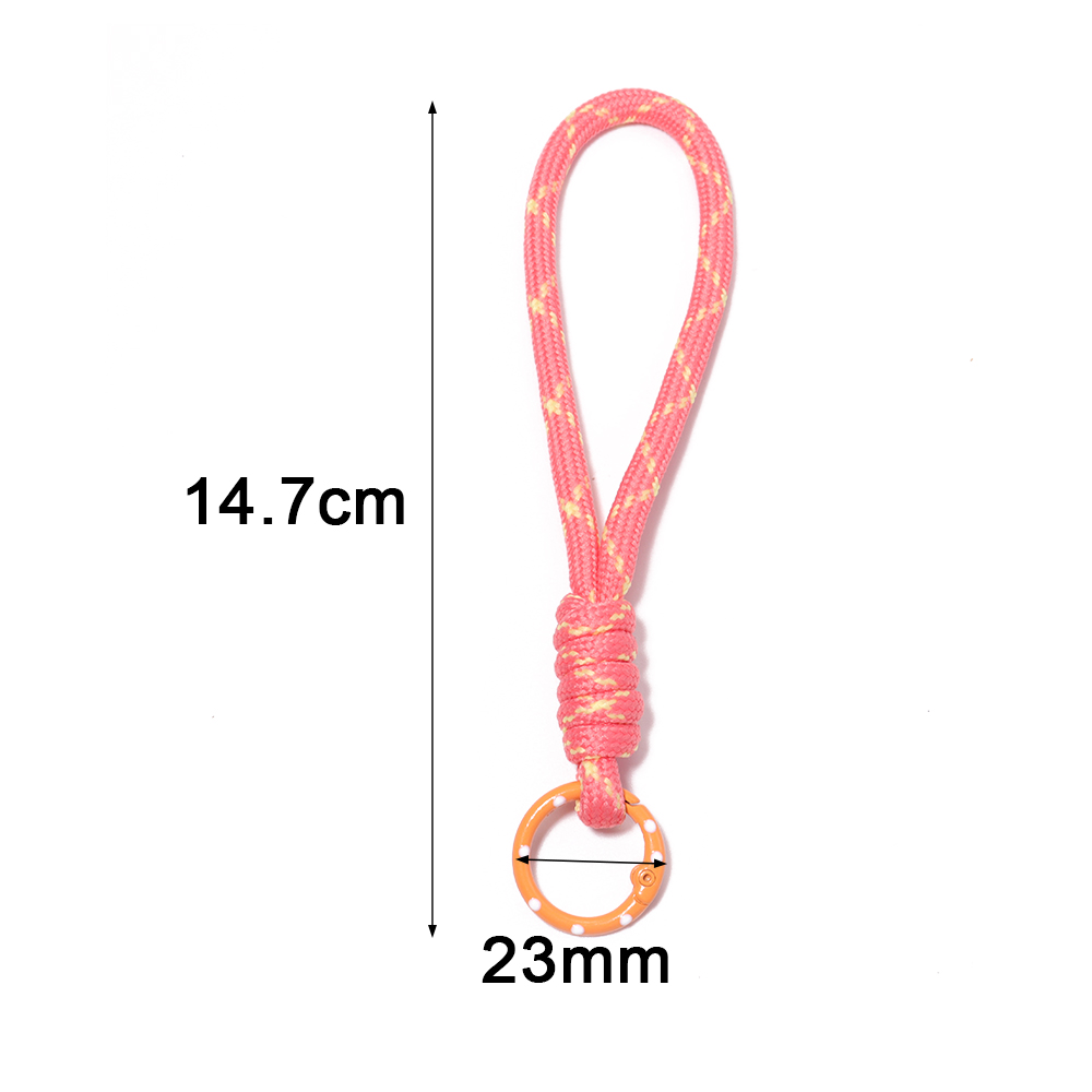 5개/세트 다채로운 색상의 땋은 키체인 휴대폰 끈 분실 - Men Accessories Jewellery 리뷰 및 가격