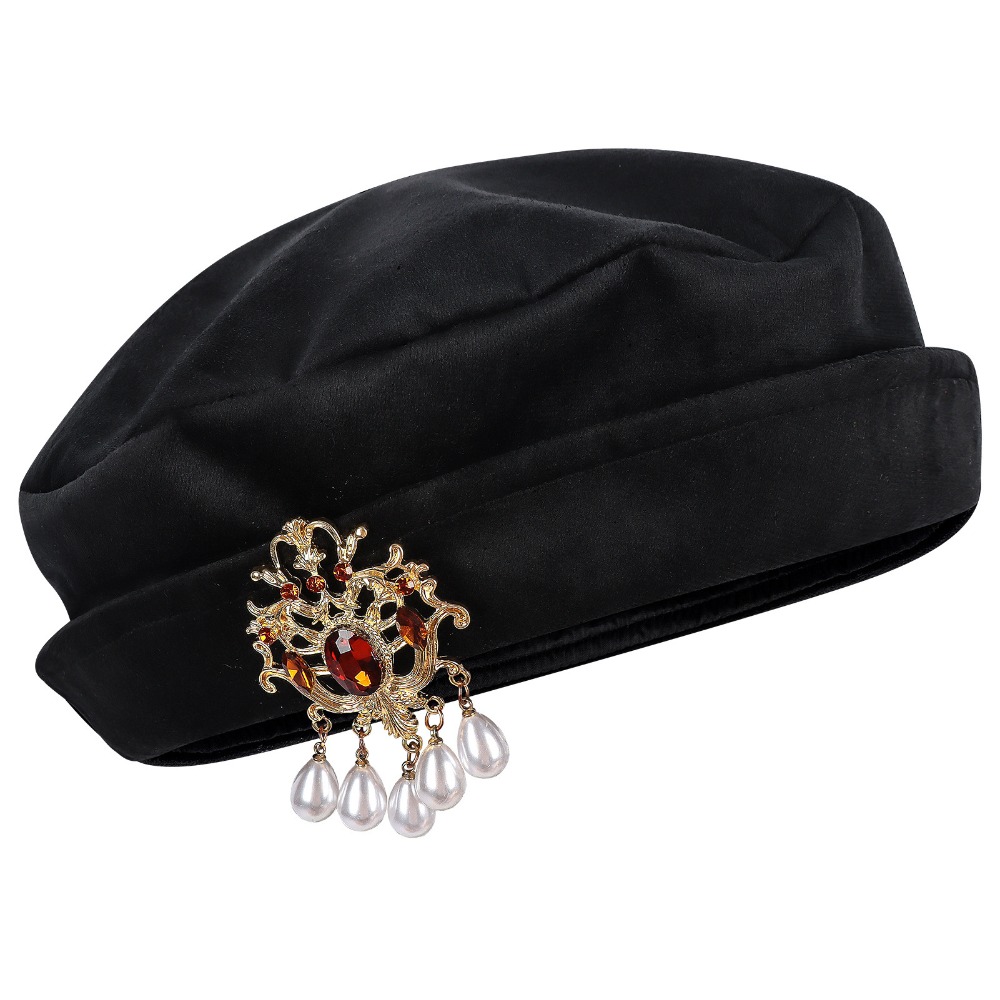 남성 중세 튜더 베레모 모자 르네상스 튜더 플랫 캡 빈 - Medieval Men'S Accessories 리뷰 및 가격