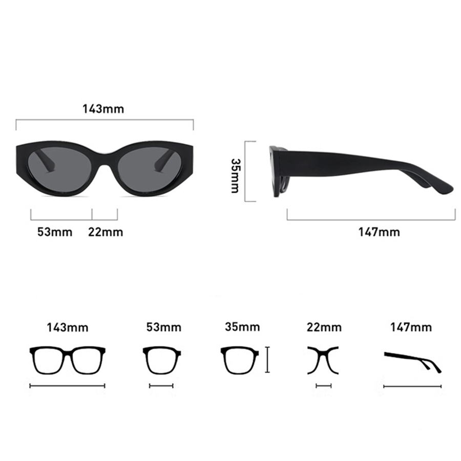 여성 남성 클래식 캣아이 편광 선글라스 고품질 프레임  - Men Accessories For Travel 리뷰 및 가격