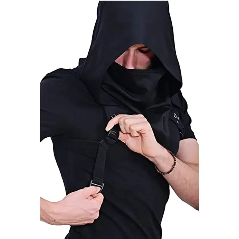 유니섹스 중세 모자 마스크 코스프레 소품 의상 남녀 닌 - Medieval Men'S Accessories 리뷰 및 가격