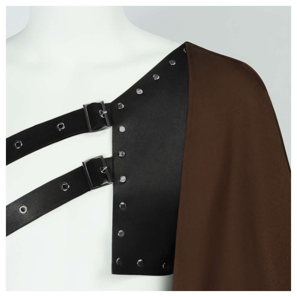 중세 망토 빈티지 반어깨 기사 숄 케이프 전사 코스프레 - Medieval Men'S Accessories 리뷰 및 가격
