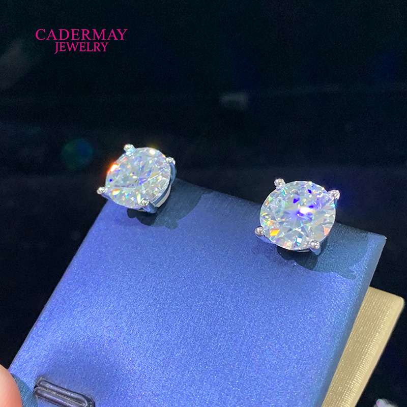 고품질 4 프롱 스크류 백 10mm 4ct D VVS1 - Men Accessories Earrings 리뷰 및 가격
